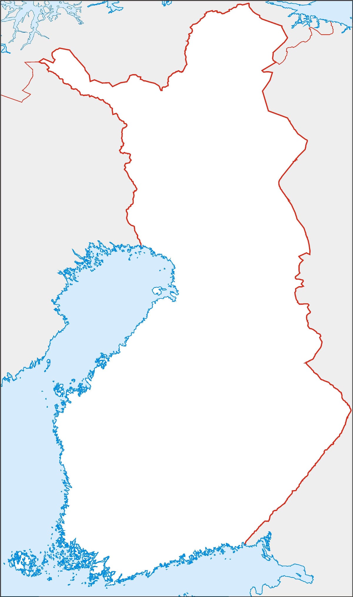 hutsik mapa Finlandia