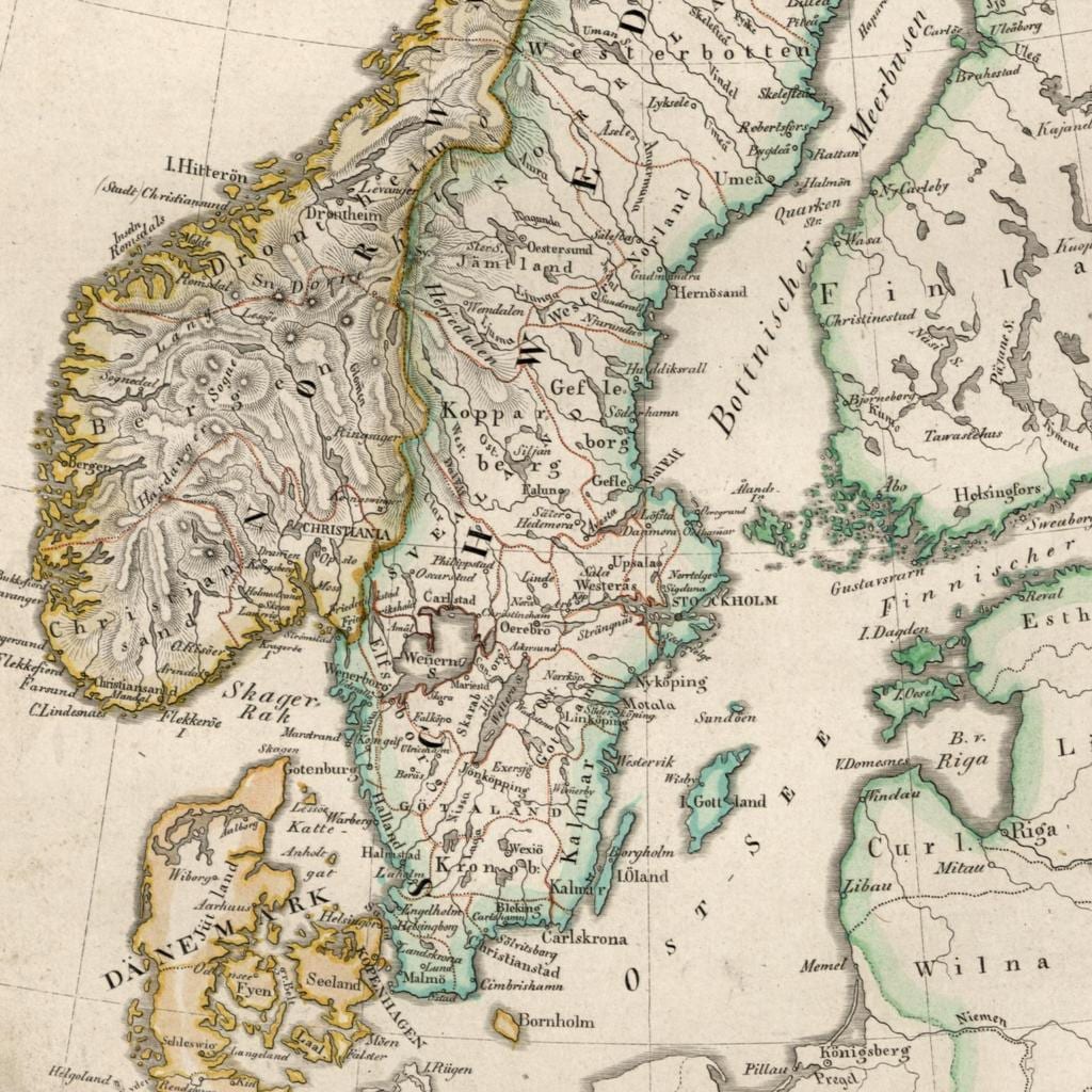 Mapa zaharra Finlandia