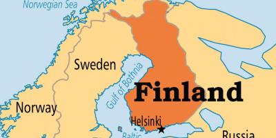 Mapa helsinki Finlandiako